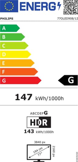 Philips 77OLED908/12 - 77 inch - 4K OLED - 2023 — thumbnail 2