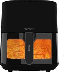 Cecotec Heißluftfritteuse ohne Öl 5,5L Cecofry Fantastik Window 5500 Fenster. 1500W, PerfectCook-Technologie, 9 Kochmodi, Touchscreen, Einstellbar 80-200ºC, Fenster, Kochzeit bis zu 60 Min — thumbnail 1