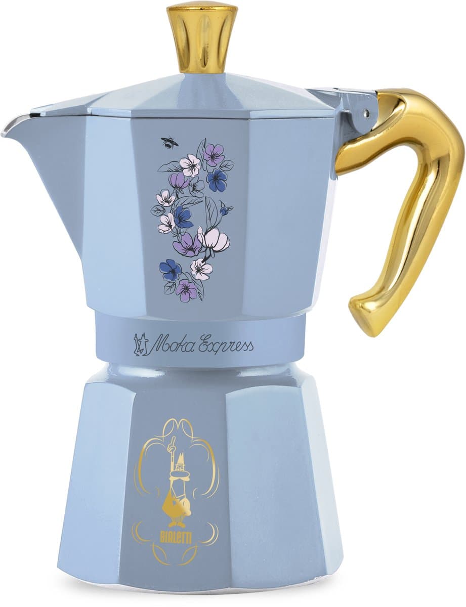 Bialetti Moka Express Bridgerton Limited Edition Koffiezetter 6 Kopjes — afbeelding 1