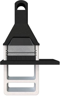 Sarom Fuoco - Betonnen barbecue - Prometeo - Houtskool en hout - 125 x 64 x 215,5 cm — thumbnail 1