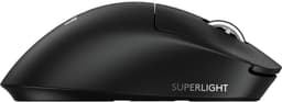 Logitech G PRO X Superlight 2 DEX Lightspeed Draadloze Gaming Muis Zwart — thumbnail 4