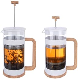Cafetiere Glas WHITELINE 400 ml - French Press Koffiezetapparaat - Koffiemaker - Koffie - Koffiepot - Theepot — thumbnail 3