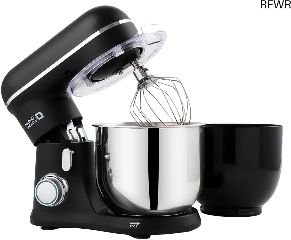 RFWR® Keukenmachine met 2 kommen van 3,5 l en 10 snelheden voor efficiënt koken — afbeelding 1