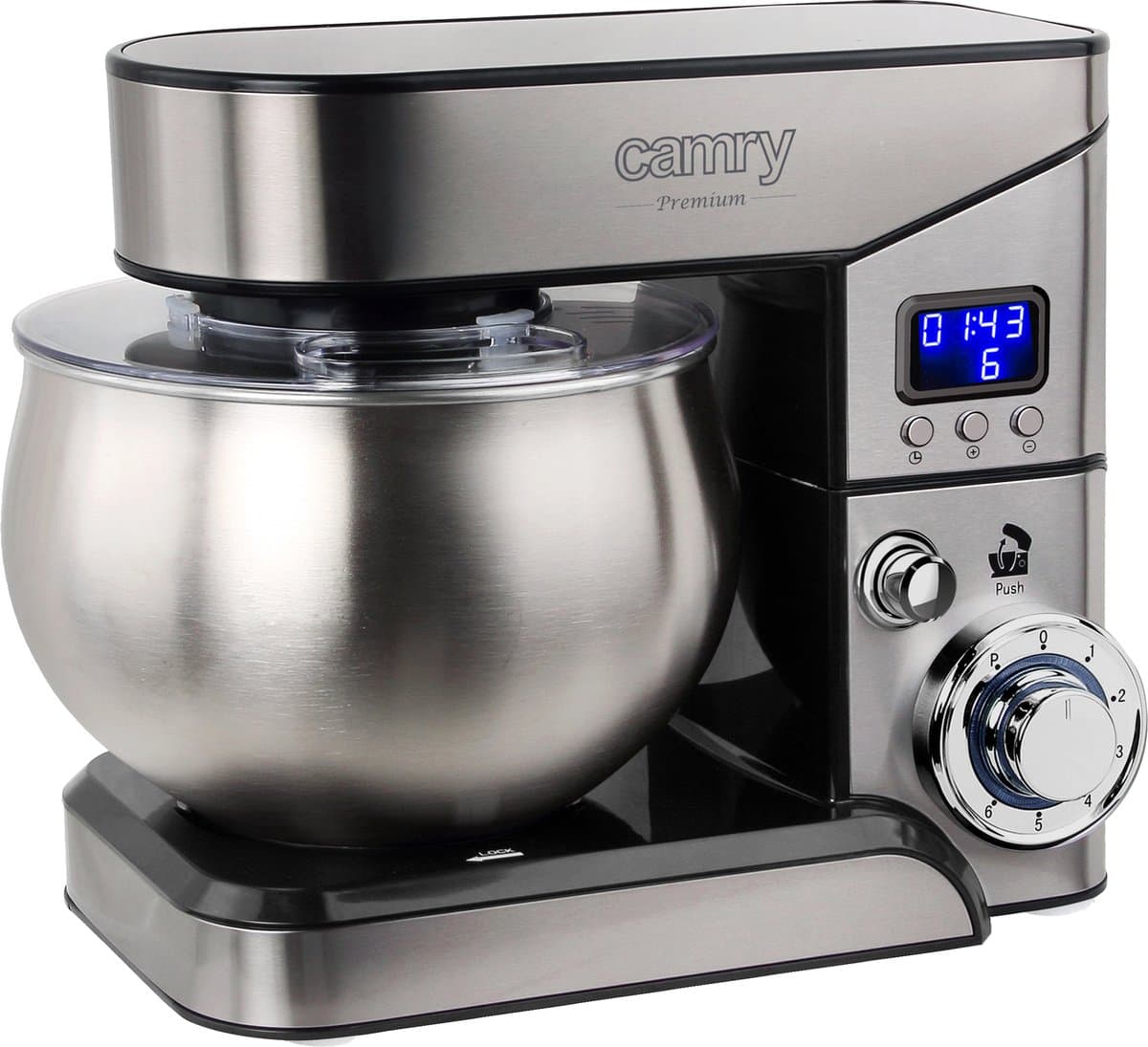 Camry CR 4223 - Foodprocessor - 2000 watt - RVS - LCD — afbeelding 1