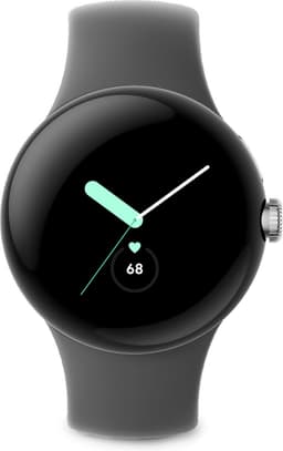 Google Pixel Watch - 41 mm - met GPS - Zilver (Grijs) — thumbnail 1
