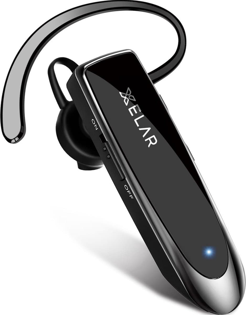 Draadloze Headset - Bluetooth 5.0 oortjes - Handsfree bellen - Oordopjes - 24 uur bellen - Noice Cancelling Microfoon - Zwart — afbeelding 1