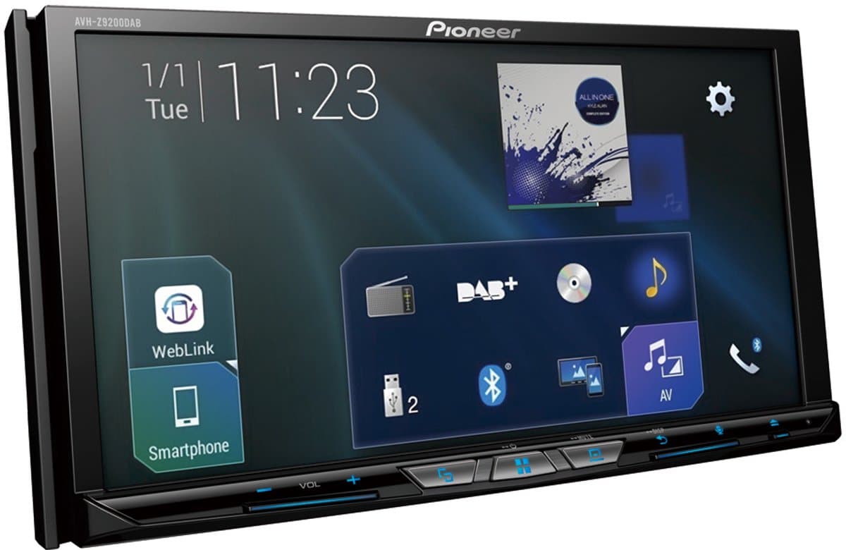 Pioneer AVH-Z9200DAB - Multimedia autoradio met Carplay & Android Auto (2-DIN) — afbeelding 1