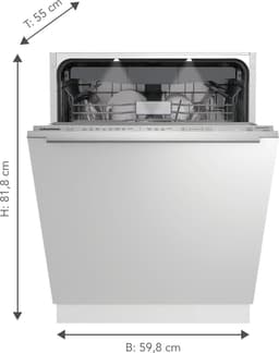 Grundig GNVP4610C inbouw vaatwasser Label A 16 couverts — thumbnail 2
