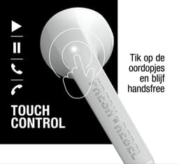 Fresh 'n Rebel Twins Core - Draadloze Bluetooth Oordopjes - Oortjes met 30 uur speelduur - Ice Grey — thumbnail 2