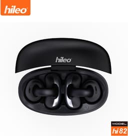 hileo hi82 - Draadloze Oordopjes met Oplaadcase – Zwart - Ear clip Air Conduction - Sport - Open-Ear - Bluetooth V5.3 – Draadloze oortjes – Geschikt voor IOS/Android — thumbnail 3