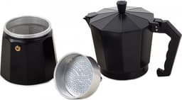 Moka-koffiezetter(niet voor inductie!) - Traditionele Italiaanse Koffiebereiding (1 tot 6 kopjes, 300 ml) / Cafetière Moka - Préparation Traditionnelle du Café Italien (1 à 6 tasses, 300 ml) — thumbnail 2