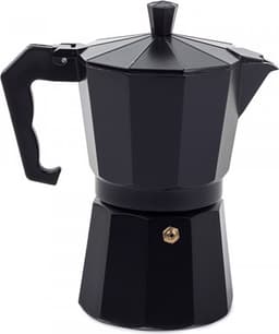 Moka-koffiezetter(niet voor inductie!) - Traditionele Italiaanse Koffiebereiding (1 tot 6 kopjes, 300 ml) / Cafetière Moka - Préparation Traditionnelle du Café Italien (1 à 6 tasses, 300 ml) — thumbnail 1