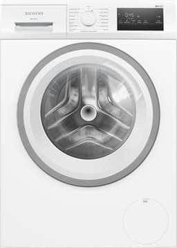 Siemens iQ300 WM14N127 - Wasmachine - Voorbelading - 8 kg - 1400 RPM - Wit - DE display — thumbnail 1