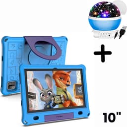 Oneiro Kindertablet KIDSPLAY PRO 2.0 10.1 inch BLAUW - Kindertablet vanaf 3 jaar - Ouder Control App - Beschermhoes - Android 12 – 6000 Mah Batterij — thumbnail 1