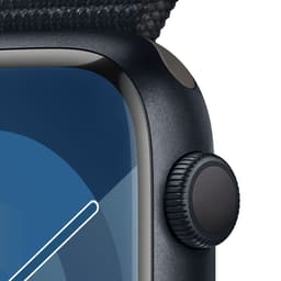 Apple Watch Series 9 - 45mm - Case with Midnight Sport Loop - Middernacht Aluminium — thumbnail 3
