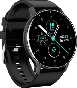 Parya Official Dark Black - Smartwatch - Smartwatch Heren - Smartwatch Dames - Stappenteller Horloge - Smartwatches - Bloeddrukmeter pols - Saturatiemeter - IOS & Android — thumbnail 1