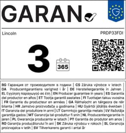 Lincoln Prestige PRDP33FDI - Koel-Vriescombinatie - 325L - Total No Frost - Energieklasse D - Inverter Compressor - RVS Look - 169,6 x 59,5 x 65,0 cm (HxBxD) — thumbnail 5
