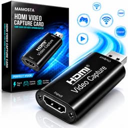 Mamosta® Capture Card HDMI Naar USB - Video Game Streamen & Opnemen - Geschikt Voor PS4, PS5, Nintendo Switch, Xbox, Windows & Mac — thumbnail 1