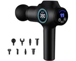 Massage Gun met 99 Posities en 9 Massagekoppen