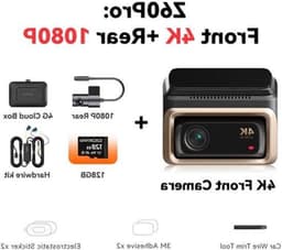 4K Dual Dashcam – Auto Camera – Dashcam Met GPS – Rijveiligheid Camera – Parkeermonitor – 4G Verbinding – Sony STARVIS Sensor – 24/7 Parkeermonitoring — thumbnail 2