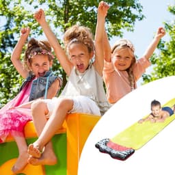 480 * 70cm Waterglijbaan Buiten Zomergazon, Waterglijbaan Tuin voor Buiten, Tuin Waterglijbaan Buiten — thumbnail 3