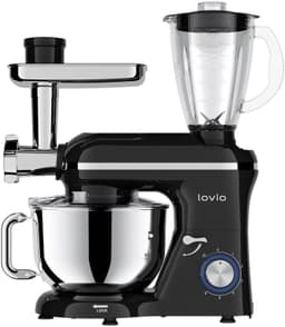 Lovio ChefAssistant Plus planetaire mixer 1900 W - zwart LVSTM02PBK — thumbnail 4