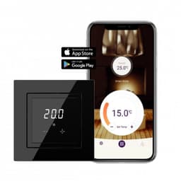 ET44 WiFi Klokthermostaat, RAL 9011 (Grafietzwart) — thumbnail 3