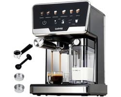 DayeLabel Koffiemachine – Koffiezetapparaat - Volautomatische Espressomachine - Cappuccino - Latte Macchiato – Melkopschuimer