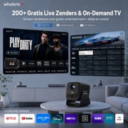 XGODY N7 - Smart Beamer - Whale OS - 1080P - 1000 ANSI - 4K-decodering — thumbnail 3