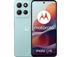 Motorola moto g15 - 4/128GB - PANTONE Glacier Blue