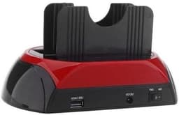 HDD-dockingstation - Externe harde schijf - Gegevens overzetten - Drievoudige interface - 2.5/3.5 inch - Zwart — thumbnail 1