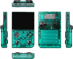 Retro Handheld Gameconsole White - 64GB Opslag - 3.5 Inch IPS Scherm - Kunststof - Voor Retro Games — thumbnail 1