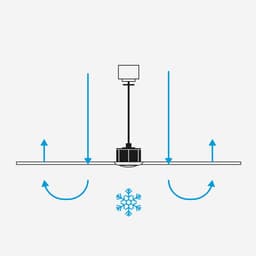 Faro Barcelona 33718DC Alo L plafondventilator zwart/hout 152 cm - stil en zuinig - met afstandsbediening - DC-motor - zomer en winterstand - timerfunctie - 6 snelheden — thumbnail 3