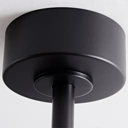 MODENUIT Plafondventilator – 107 cm – Met Verlichting en Afstandsbediening – Metaal en Hout – Zwart — thumbnail 2