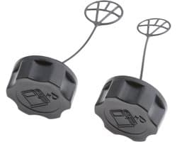 SnelShoppen - Tank Cover Set van 2 voor Bosmaaier, Grasmaaier 33CC, 43CC, 52CC, CG330, CG430 - Sterke Plastic Bescherming - 3.8 cm Binnenmaat - Tuinac