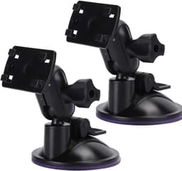 SnelShoppen - 360 Graden Verstelbare Vacuum Suction Cup Dash Cam Houder, Universele Dashcamera Achteruitkijkspiegel Bevestiging Kit voor de Meeste Das — thumbnail 1