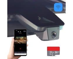 SnelShoppen - Dash Cam voor Toyota C-HR 2017-2020 - 4K Auto Camera met WiFi, Nachtzicht, 64GB, Veiligheidsfunctie, Eenvoudige Installatie