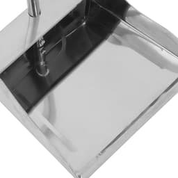 Garde Schop - Stoffer Blik - Efficiënt Schoonmaken - Roestvrij Staal - 70 cm Lengte - Zilver — thumbnail 4