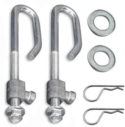 Deck Lift Hanger Rod kit - Vervangt onderdeelnummers GX24864/GX21718 - Compatibel met E-serie en D-serie - Hoge kwaliteit - Voor diverse modellen - Inclusief bevestigingsmaterialen - Hefframe — thumbnail 2