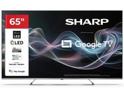SHARP 65JP7265E - 65 inch tv- 4K Ultra HD QLED MiniLED Google TV™