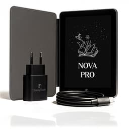SwayTosh E-Reader Nova Pro – 6 inch 2025 – 64GB + Cloud Opslag – Ereader Met Luxe Hoes – Storytel-Ondersteuning – Schermverlichting en Nachtmodus – E Reader Voor Ebook & Luisterboeken – Met Oplader — thumbnail 1