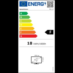SplashVision® Waterdichte badkamer TV - ESI-27W - Android Smart LED GOOGLE TV - Wit — thumbnail 2
