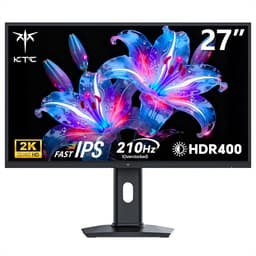 KTC H27T7P-2 27" Gaming Monitor - QHD 2560×1440 - Fast IPS - 200Hz (210Hz OC) - HDR400 - Zwart — thumbnail 1