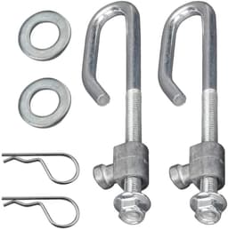 Dailygoods- Deck Lift Hanger Rod kit - Vervangt onderdeelnummers GX24864/GX21718 - Compatibel met E-serie en D-serie - Hoge kwaliteit - Voor diverse modellen - Inclusief bevestigingsmaterialen - Hefframe — thumbnail 4