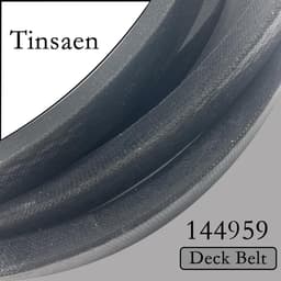 Aandrijfriem Grasmaaier - V-snaar - Gazon Onderhoud - Kevlar Versterkt - 1/2" x 95" - Zwart — thumbnail 1