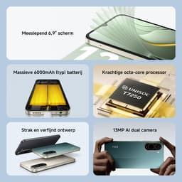 Xiaomi POCO C81 Pro-4G - 4+128GB - Goud - 6000mAh - 13MP - 120Hz - 6.75" — thumbnail 2