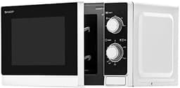 Combi Magnetron - Magnetron Oven - Snel Eten Opwarmen - Met Grill Functie - 20 liter - Zwart Wit — thumbnail 2
