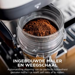 Ninja Luxe Café Premier Plus 3-in-1 Espressomachine, cold brew koffie en filterkoffie, Melkopschuimer met 4 automatische voorinstellingen - Zilver - ES655EU — thumbnail 5
