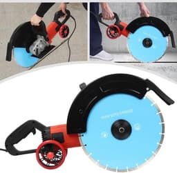 Elektrische Betonzaag – Betonzaag – Diamantzagen – Steenzaag – Baksteenzaag – 4000W Motor – 13,5 Cm Zaagdiepte — thumbnail 4