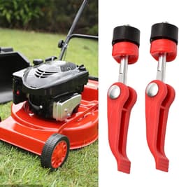 SnelShoppen - 2 Stuks Universele Grasmaaier Handgreep - Hoogwaardige Handvatten met Wing Nut en Bouten voor Grasmaaiers - Ideaal voor Tuin en Professi — thumbnail 3